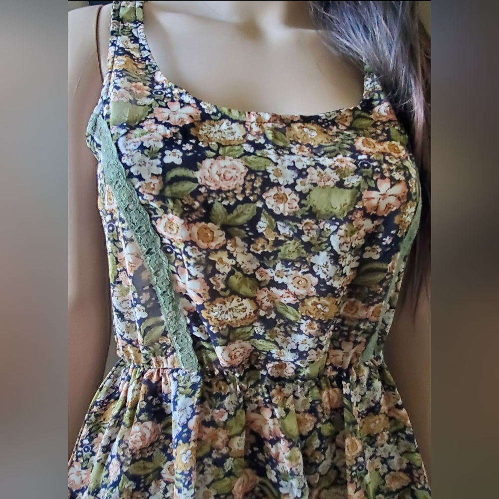 Royal Love Floral Top Dress